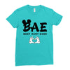 Bae Best Auntie Ever Ladies Fitted T-Shirt