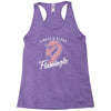 single flamingle Racerback Tank