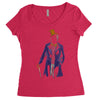 forever wonka Women's Triblend Scoop T-shirt