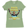 Rafa Nadal 10 Ladies Fitted T-Shirt