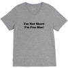 im not short funny t shirt humor nerd geek tee s 3xl V-Neck Tee