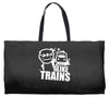 i like trains Weekender Totes