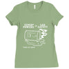lab safety Ladies Fitted T-Shirt