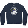 cracking open a cold one with the comrades Crewneck Sweatshirt