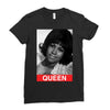 Aretha Franklin Queen Ladies Fitted T-Shirt