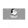santa claus where my house at License Plate