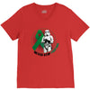 never stop fighting V-Neck Tee