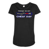 cheat day Maternity Scoop Neck T-shirt