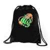 poison heart Drawstring Bags