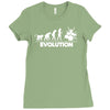 drummer evolution Ladies Fitted T-Shirt