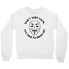 anonymous Crewneck Sweatshirt