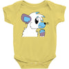 arctic fox adopt Baby Bodysuit