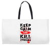 Keep Calm And Kill Zombies Weekender Totes