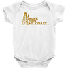 i drink your milkshake Baby Onesie