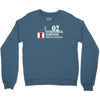 case ih farm center line Crewneck Sweatshirt