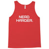 nerd harder Tank Top
