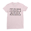princess consuela banana hammock Ladies Fitted T-Shirt