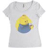 ugly lego drink coffee Women's Triblend Scoop T-shirt