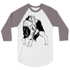 wolf 3/4 Sleeve Shirt