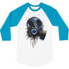 gas mask 3/4 Sleeve Shirt