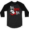 run hippie run 3/4 Sleeve Shirt