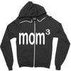 mom 3 Zipper Hoodie