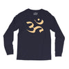 om zeichen indien buddhisten meditation religion yoga Long Sleeve Shirts