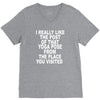 yoga pose post V-Neck Tee