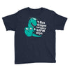 t rex skipped too many arm days Youth Tee
