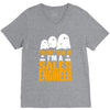 cant scare me im sales engineer halloween V-Neck Tee