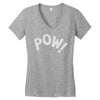 pow as worn Women's V-Neck T-Shirt