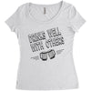drinks well with others Women's Triblend Scoop T-shirt