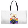 Ceremony of Love with Rainbow Colors Weekender Totes