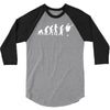 evolution of angus young 3/4 Sleeve Shirt