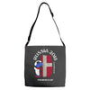 denmark national team youth 2018 fifa world cup Adjustable Strap Totes
