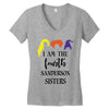 i am the fourth sanderson sister Women's V-Neck T-Shirt