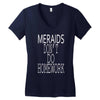 mermaids dont do homework Women's V-Neck T-Shirt