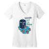 who let the dogs out Women's V-Neck T-Shirt
