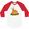 corgi pumpkin 3/4 Sleeve Shirt