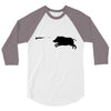 boar hunting 3/4 Sleeve Shirt
