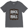 let's rock and or roll V-Neck Tee