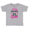 Celebrating With the 8th Birthday Queen Toddler T-shirt