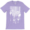 banksy street art zebra bar code T-Shirt