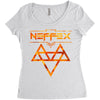 NEFFEX MUSIC Women's Triblend Scoop T-shirt