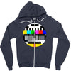monoscope signal Zipper Hoodie