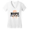 Hope Keeps Me Going Women's V-Neck T-Shirt