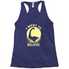 believe in nessie Racerback Tank