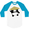 panda2 3/4 Sleeve Shirt