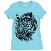 pony up Ladies Fitted T-Shirt