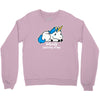 sad unicorn Crewneck Sweatshirt